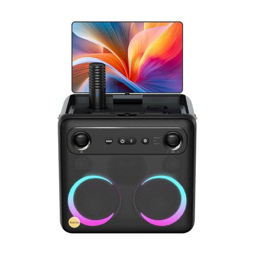 Small Karaoke Machine + 2 Mics